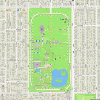 Map of Liberty Park