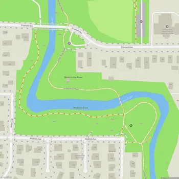Map of Modesto Park