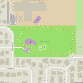 Map of Cottonwood Park