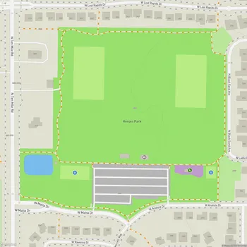 Map of Heroes Park