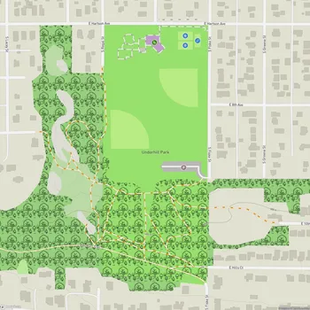 Map of Underhill Park