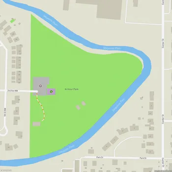 Map of Armour Park