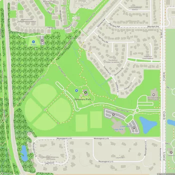 Map of Densmore Park