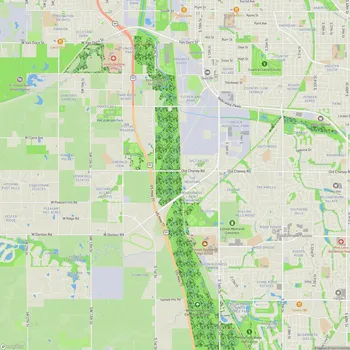 Map of Wilderness Park