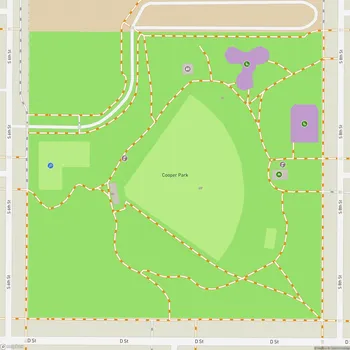 Map of Cooper Park
