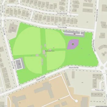 Map of Redlands Park