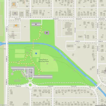 Map of Seng Park at University Place