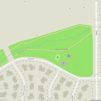 Map of Barney's Creek Park