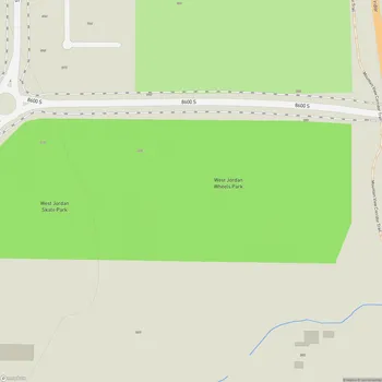 Map of West Jordan Wheels Park