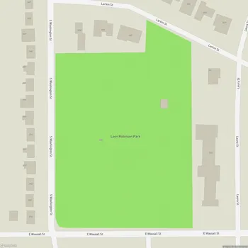Map of Leon Robinson Park