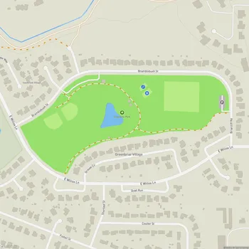 Map of Greenbriar Park