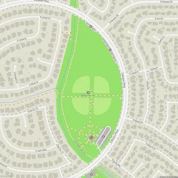 Map of Mission Viejo Park