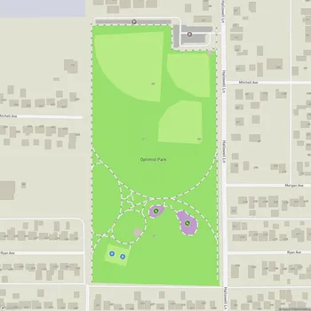 Map of Optimist Park