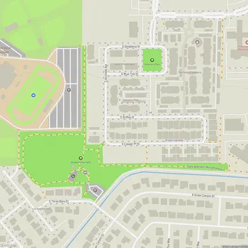 Map of Gordon Harris Park