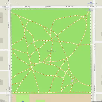 Map of Hamblen Park