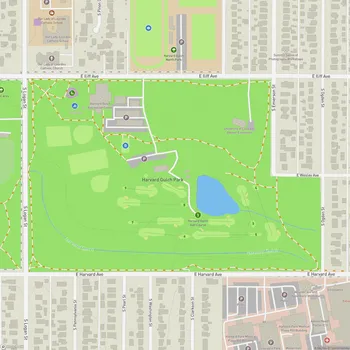 Map of Harvard Gulch Park