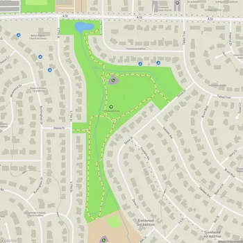 Map of Trendwood Park