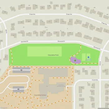 Map of Columbine Park