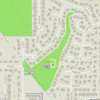 Map of Castle Hills Park