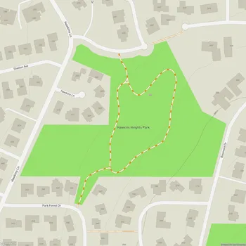 Map of Hawkins Heights Park