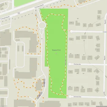 Map of Sequoia Park