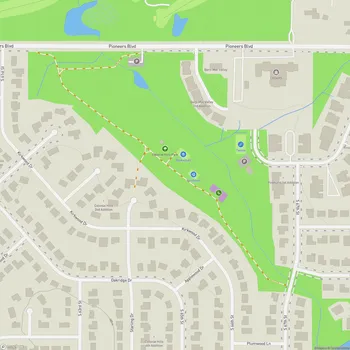 Map of Colonial Hills Park