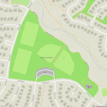 Map of Willow Creek Park