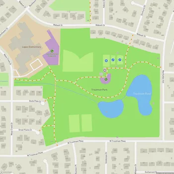 Map of Troutman Park