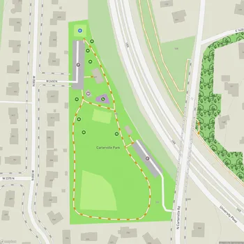Map of Carterville Park