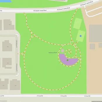Map of Valencia Park