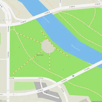 Map of Fawick Park