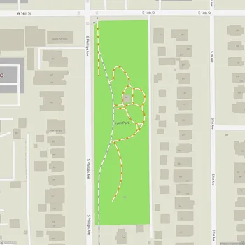 Map of Lyon Park