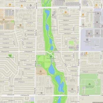 Map of Vista del Camino Park