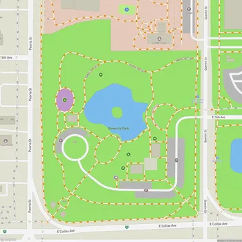 Map of Generals Park