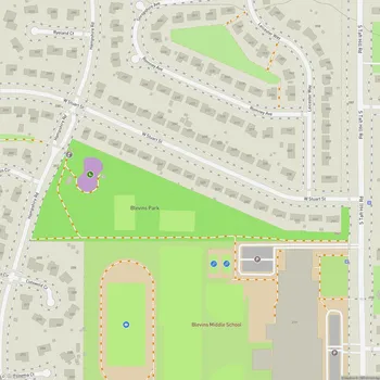 Map of Blevins Park