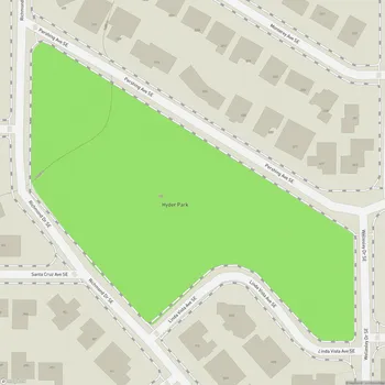 Map of Hyder Park