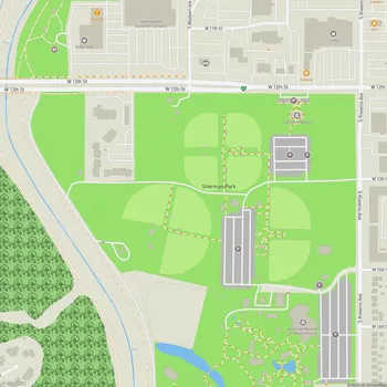 Map of Sherman Park