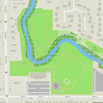 Map of Cottonwood Park