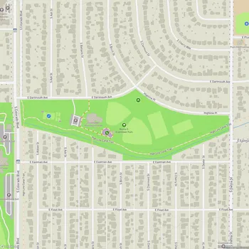 Map of Mamie D. Eisenhower Park