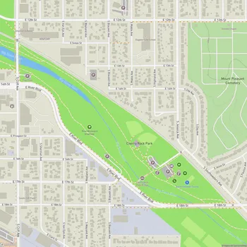 Map of Cherry Rock Park