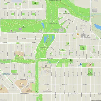 Map of Westerly Creek Park
