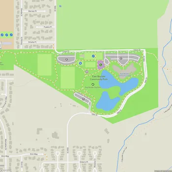 Map of East Boulder Community Park