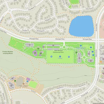 Map of John Venezia Community Park