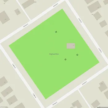 Map of Highland Park