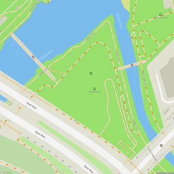 Map of Confluence Park