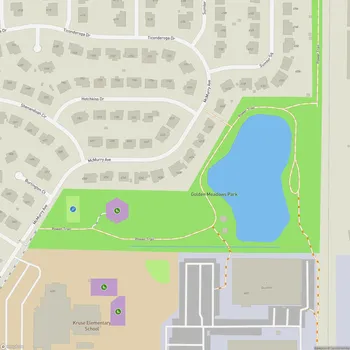 Map of Golden Meadows Park