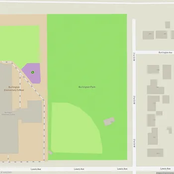 Map of Burlington Park