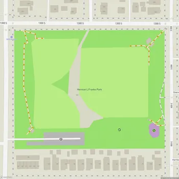 Map of Herman L Franks Park