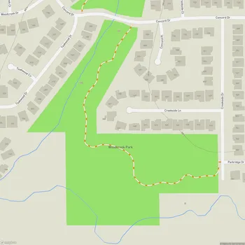 Map of Woodcreek Park