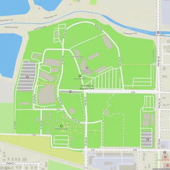 Map of Island Grove Regional Park